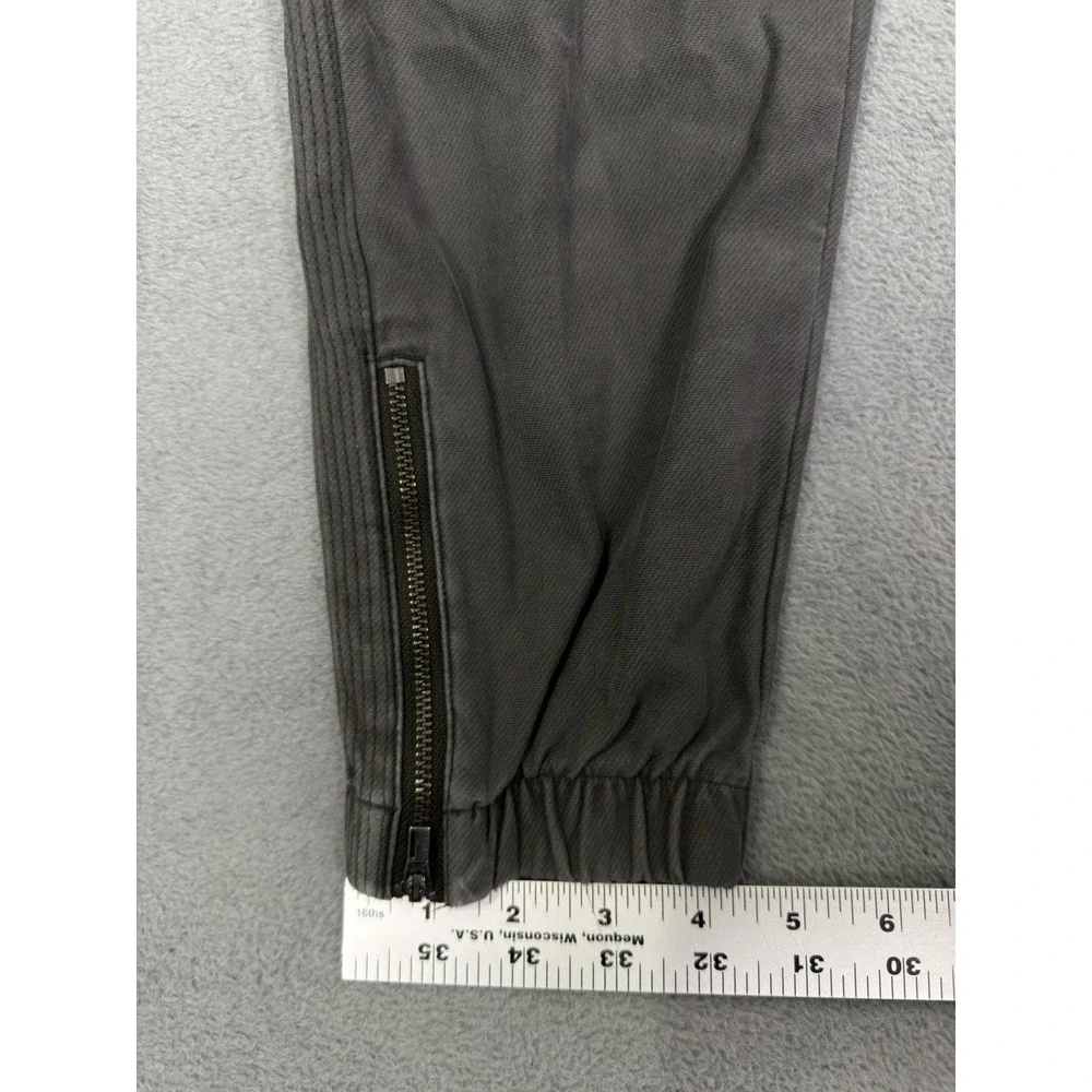 Athleta Pants‎ Womens 6 Gray Farallon Jogger Sweats Pullon Drawstring Straight